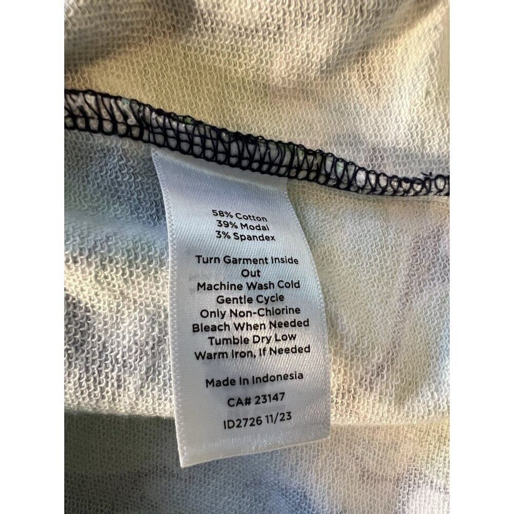 NWT Talbots Dress Sz XLPetite Floral Fields Open Back Green Blue 50+ UPF Outdoor - Picture 8 of 8